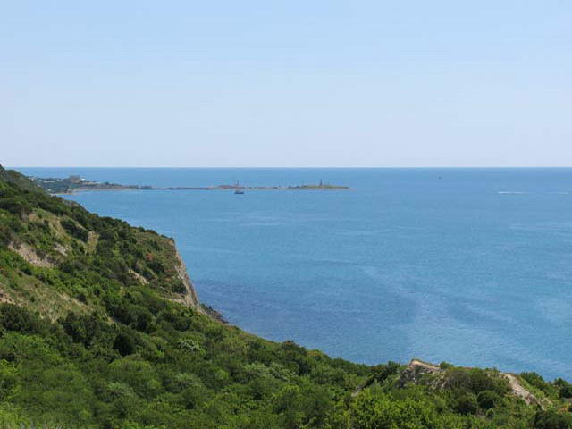 Вид на море в Сукко